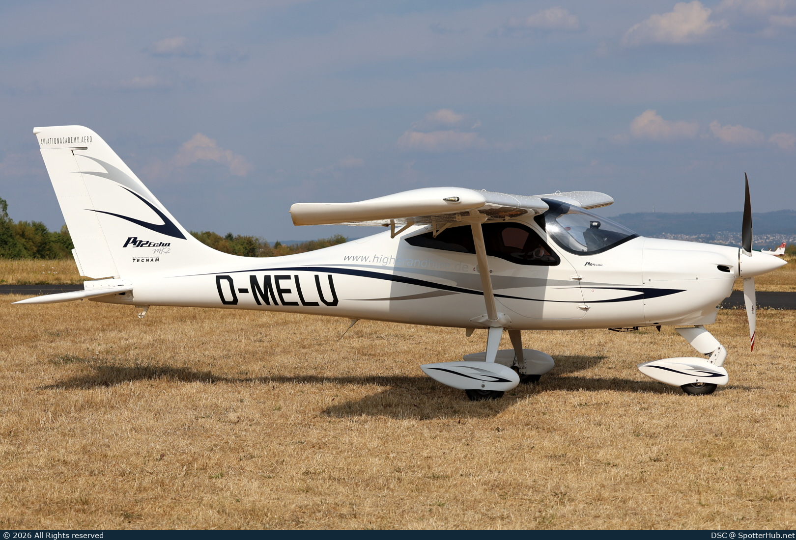 Photo of D-MELU - Tecnam P92 Echo Mk.II operated by Higher and Hire
