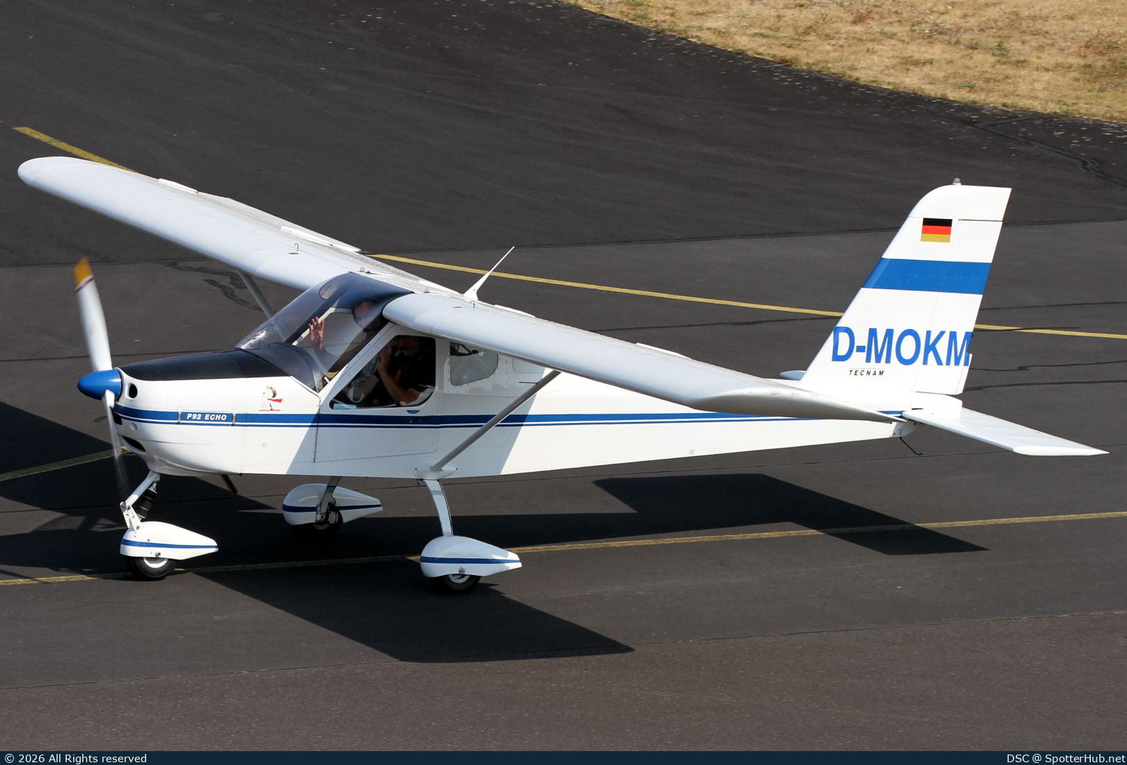 Photo of D-MOKM - Tecnam P92 Echo operated by Private