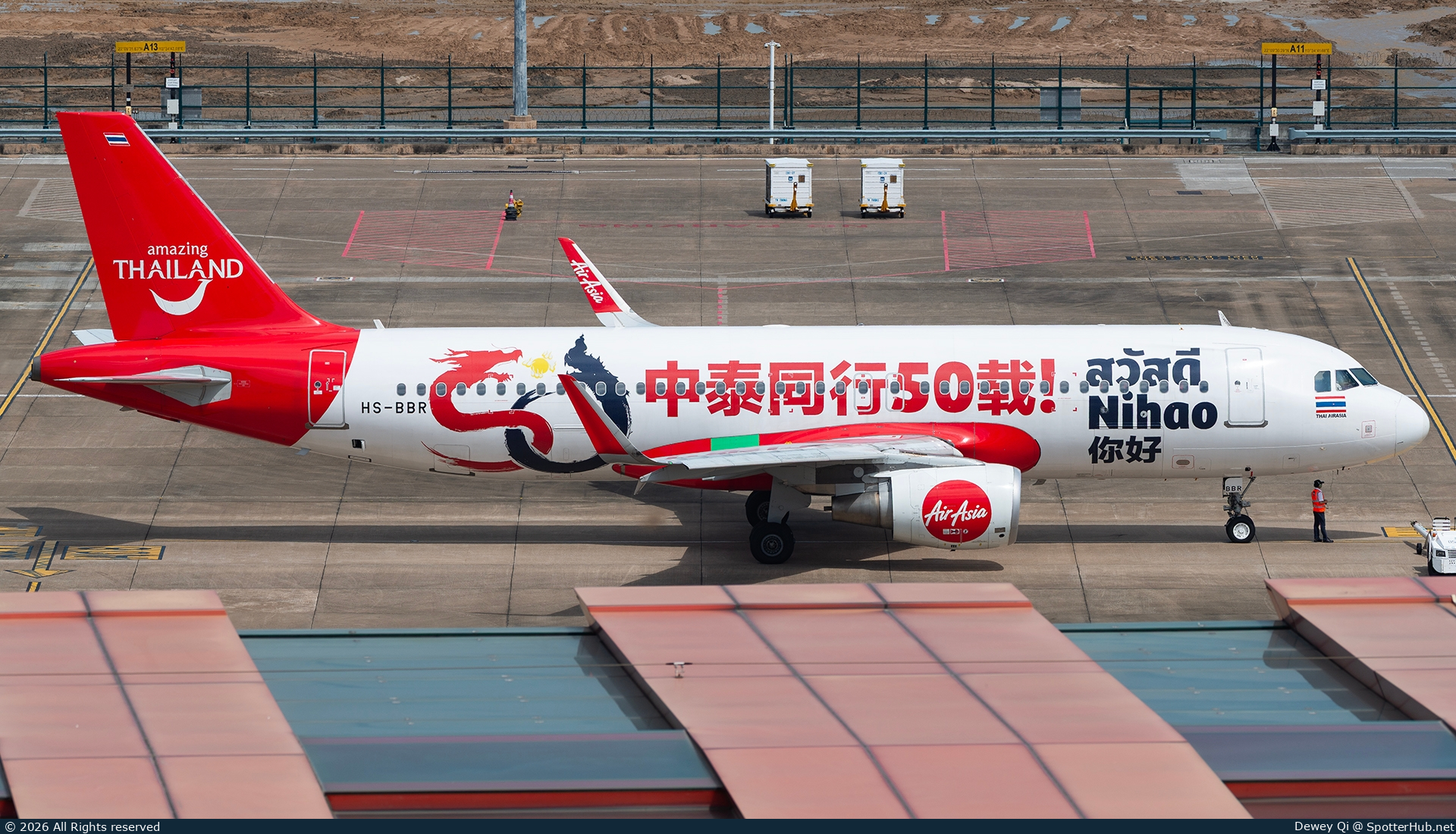 Photo of HS-BBR - Airbus A320-216 operated by Thai AirAsia