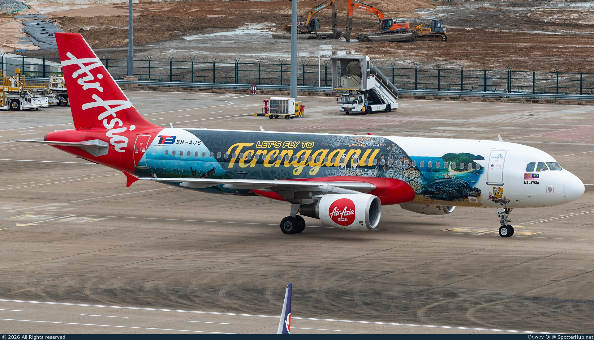 Photo of 9M-AJS - Airbus A320-216 operated by AirAsia