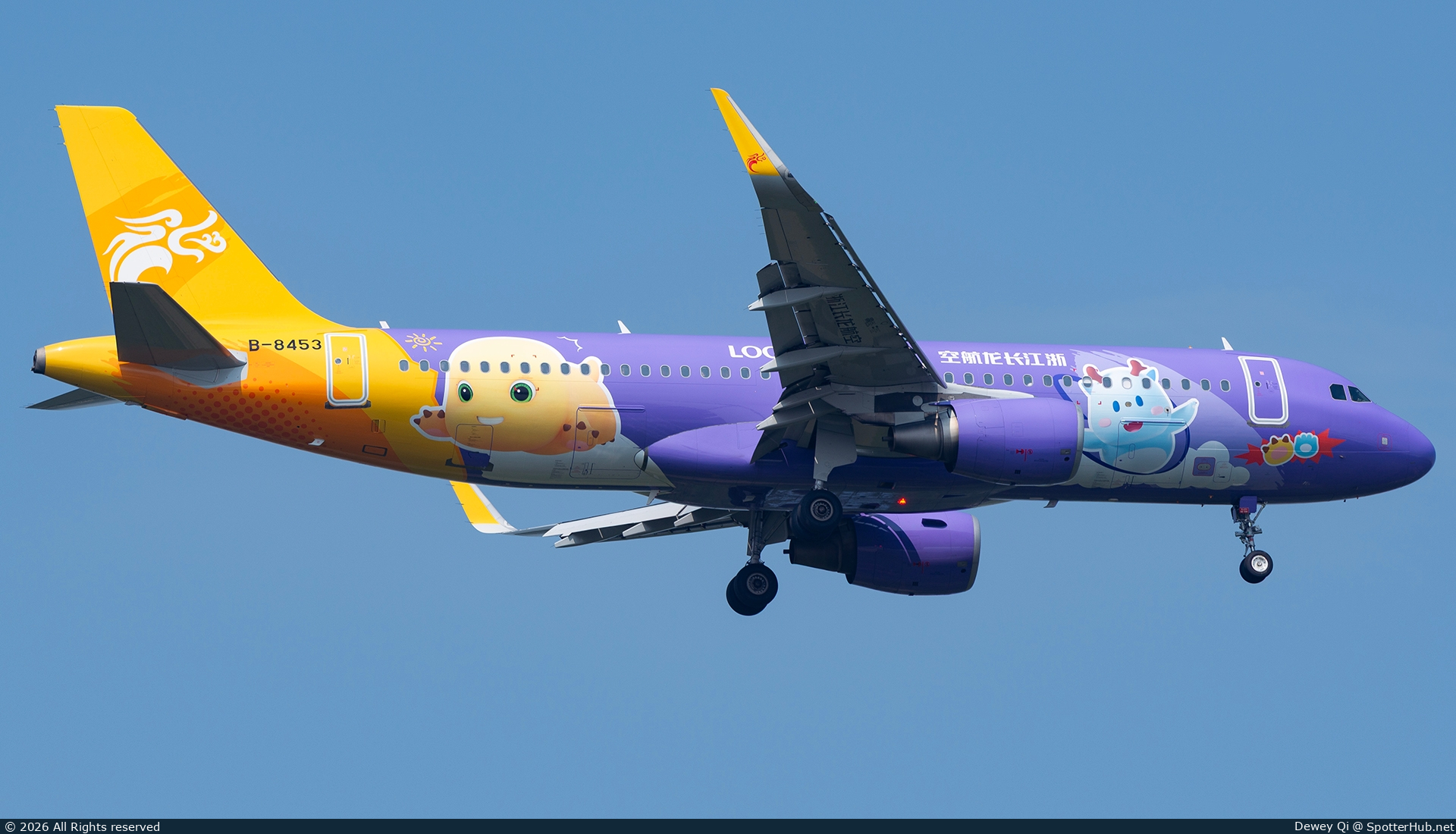 Photo of B-8453 - Airbus A320-214 operated by Loong Air