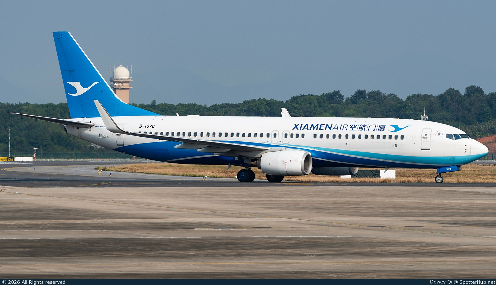Photo of B-1370 - Boeing 737-85C operated by Xiamen Airlines