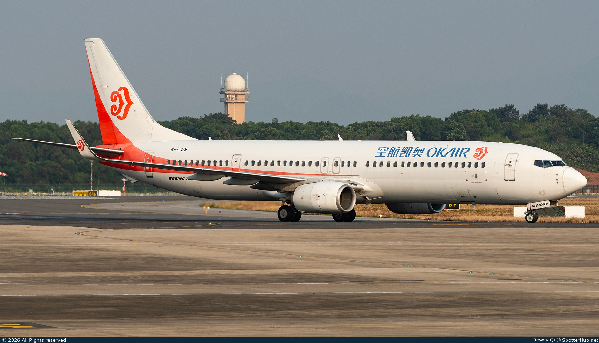 Photo of B-1739 - Boeing 737-9KF(ER) operated by OK Air