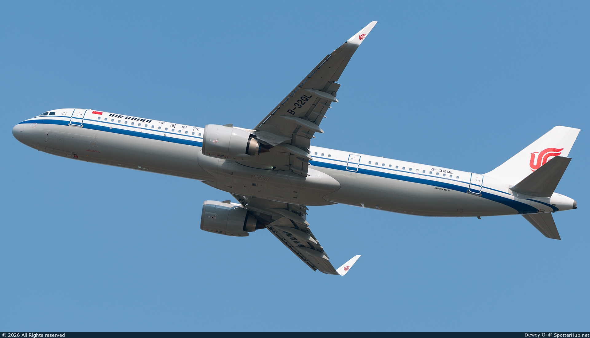 Photo of B-32QL - Airbus A321-252NX operated by Air China