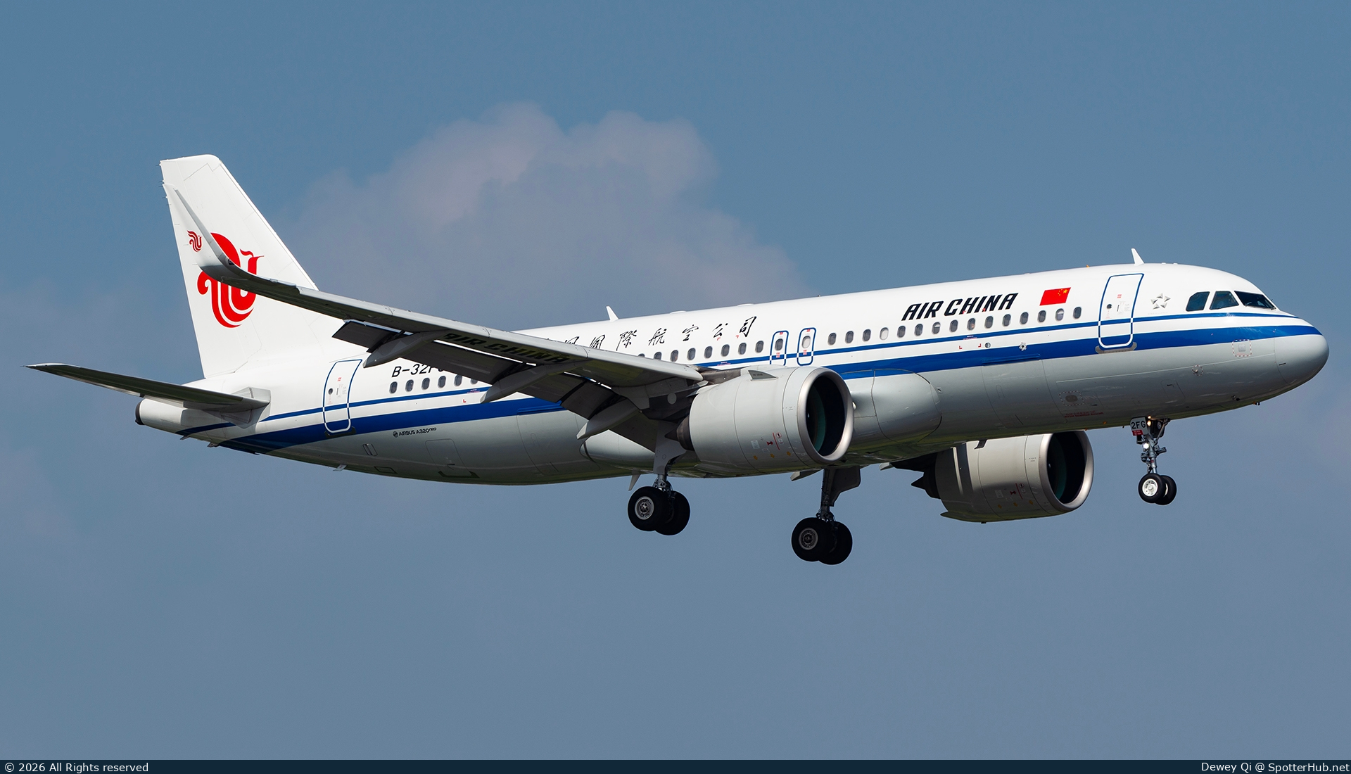 Photo of B-32FG - Airbus A320-271N operated by Air China
