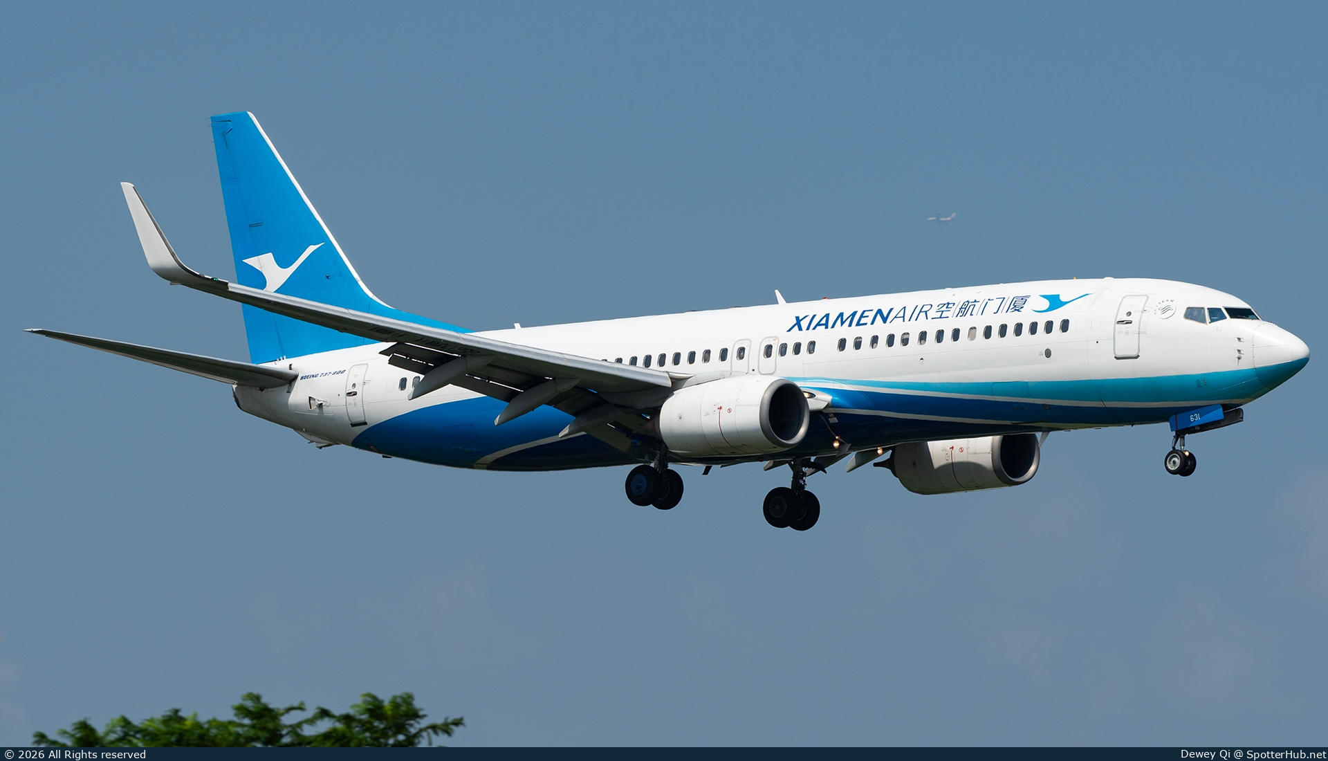Photo of B-5631 - Boeing 737-85C operated by Xiamen Airlines