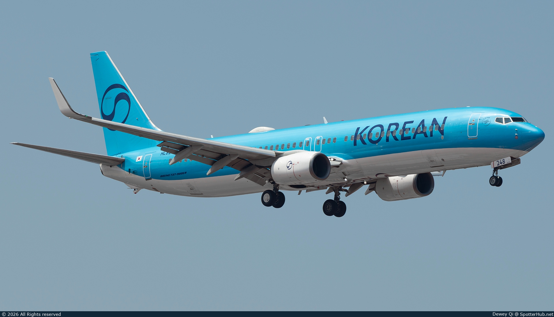 Photo of HL8248 - Boeing 737-9B5(ER) operated by Korean Air