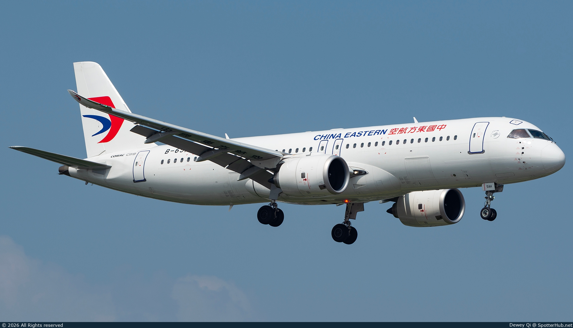 Photo of B-65AH - COMAC C919-100 operated by China Eastern Airlines