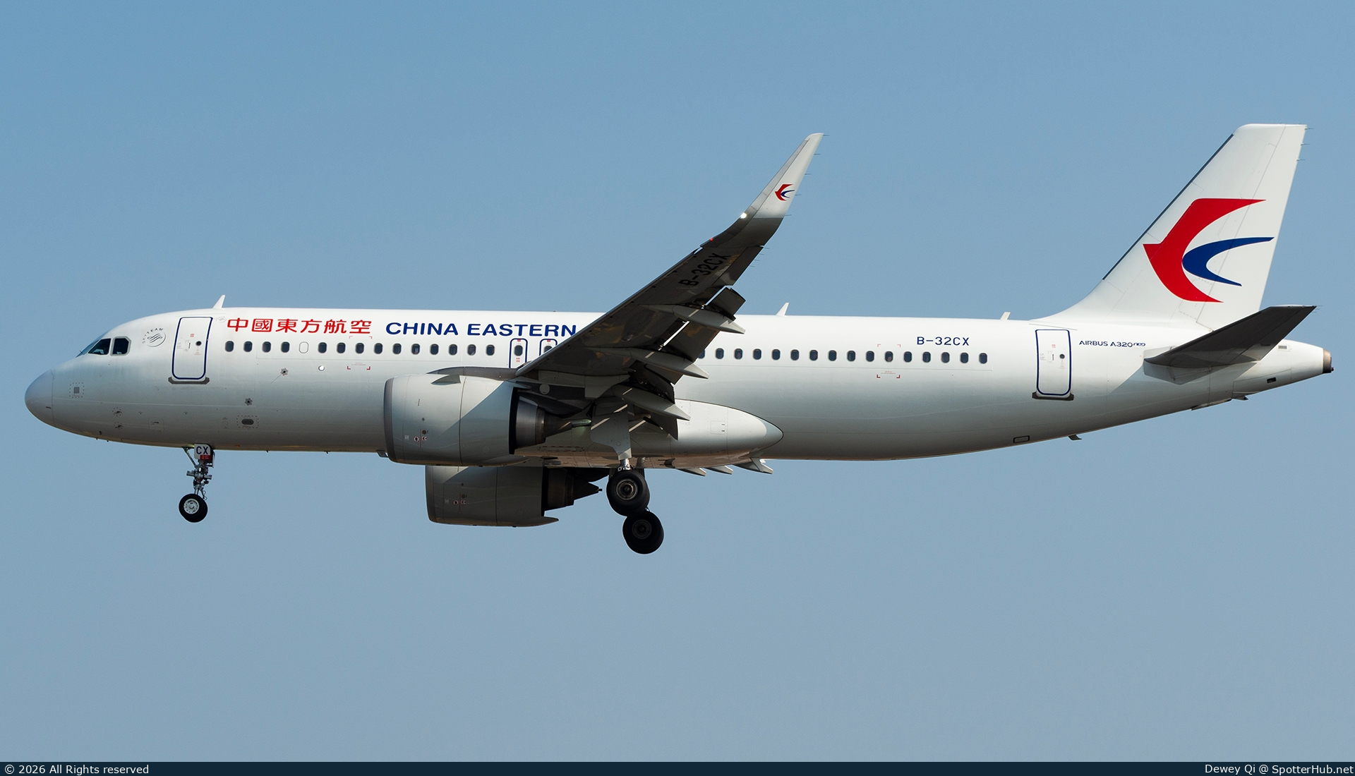 Photo of B-32CX - Airbus A320-251N operated by China Eastern Airlines