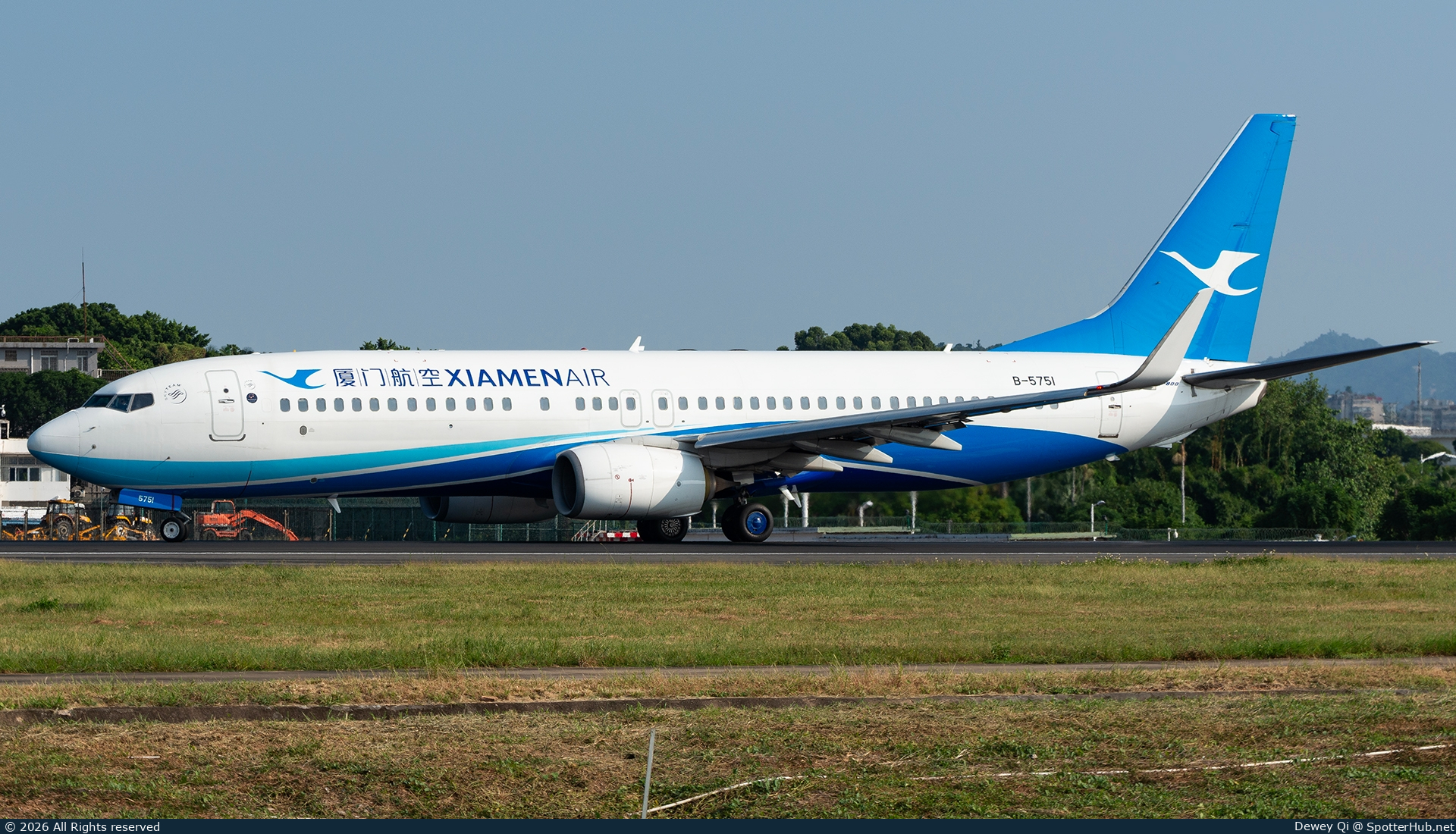Photo of B-5751 - Boeing 737-85C operated by Xiamen Airlines