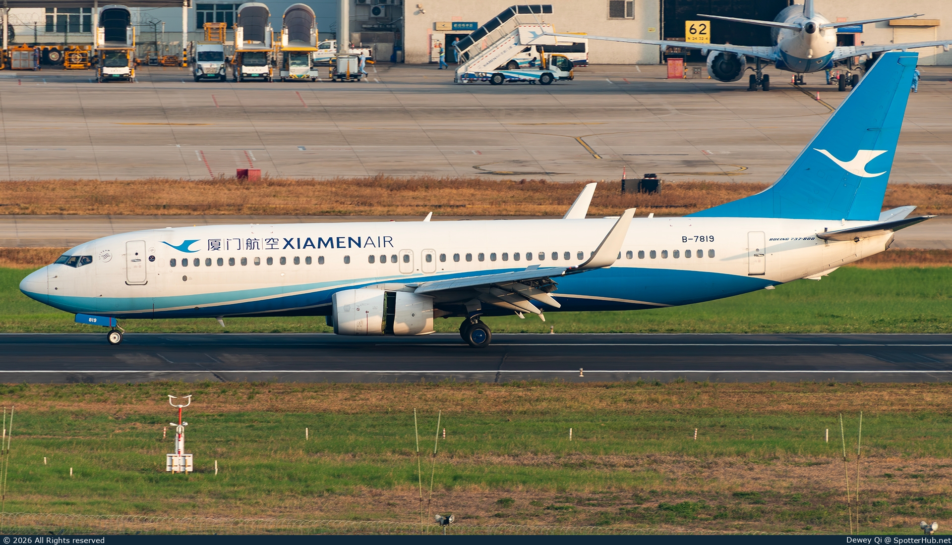 Photo of B-7819 - Boeing 737-85C operated by Xiamen Airlines