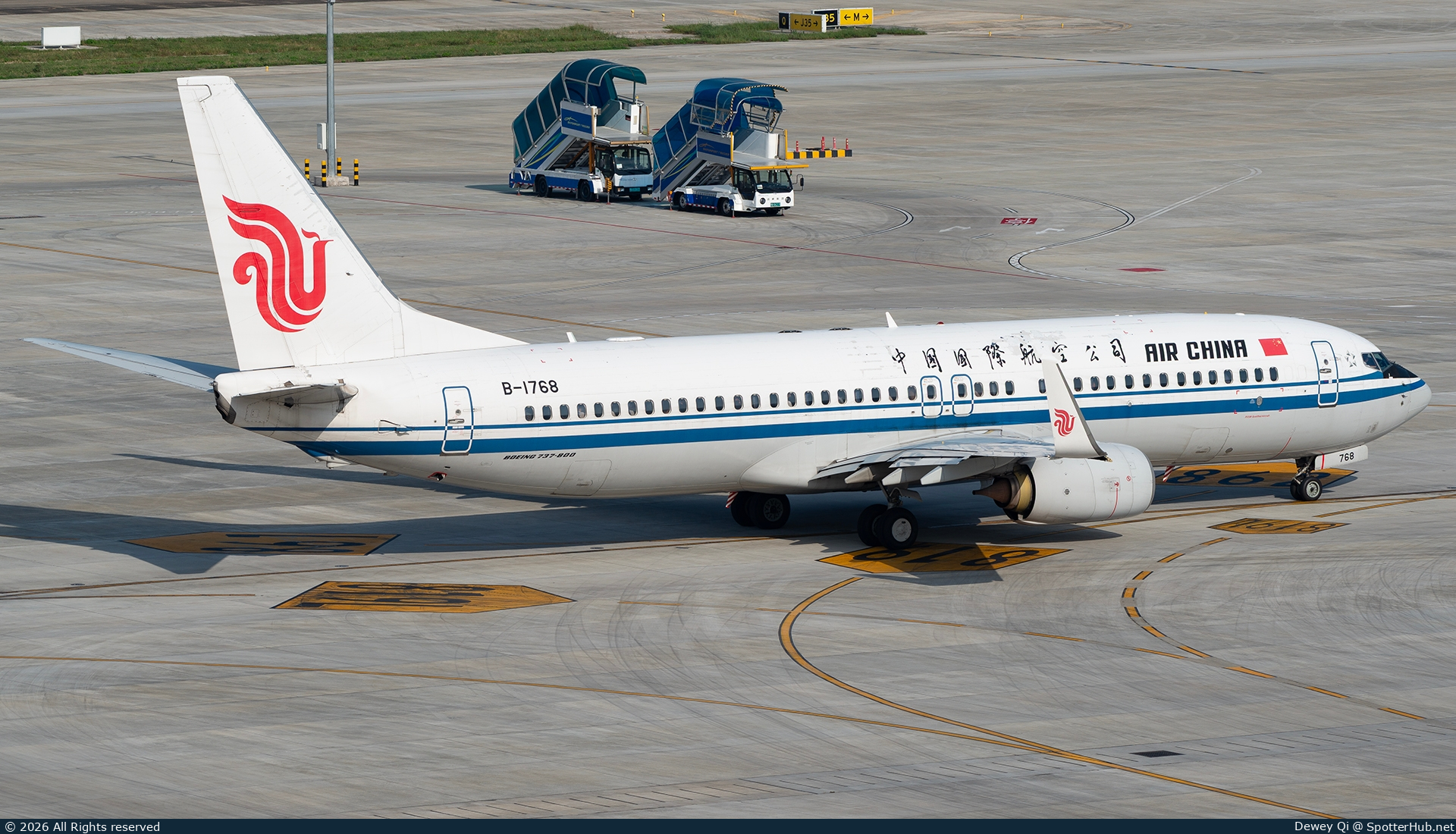 Photo of B-1768 - Boeing 737-89L operated by Air China