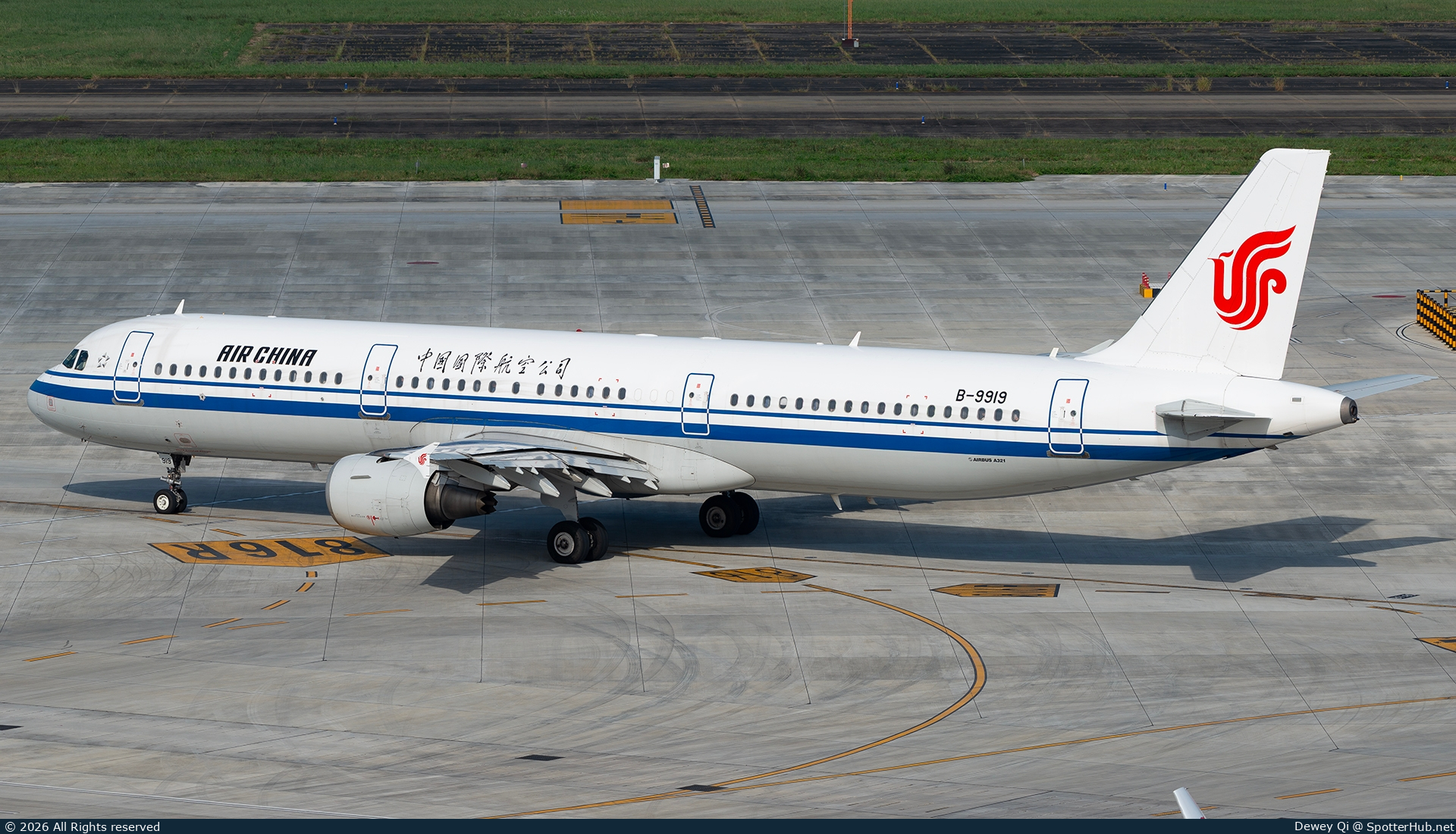 Photo of B-9919 - Airbus A321-213 operated by Air China