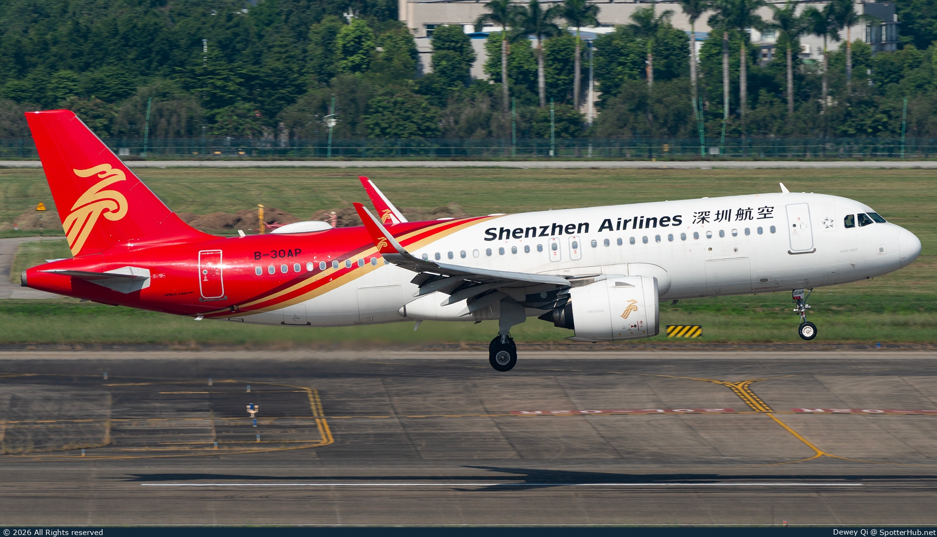 Photo of B-30AP - Airbus A320-271N operated by Shenzhen Airlines