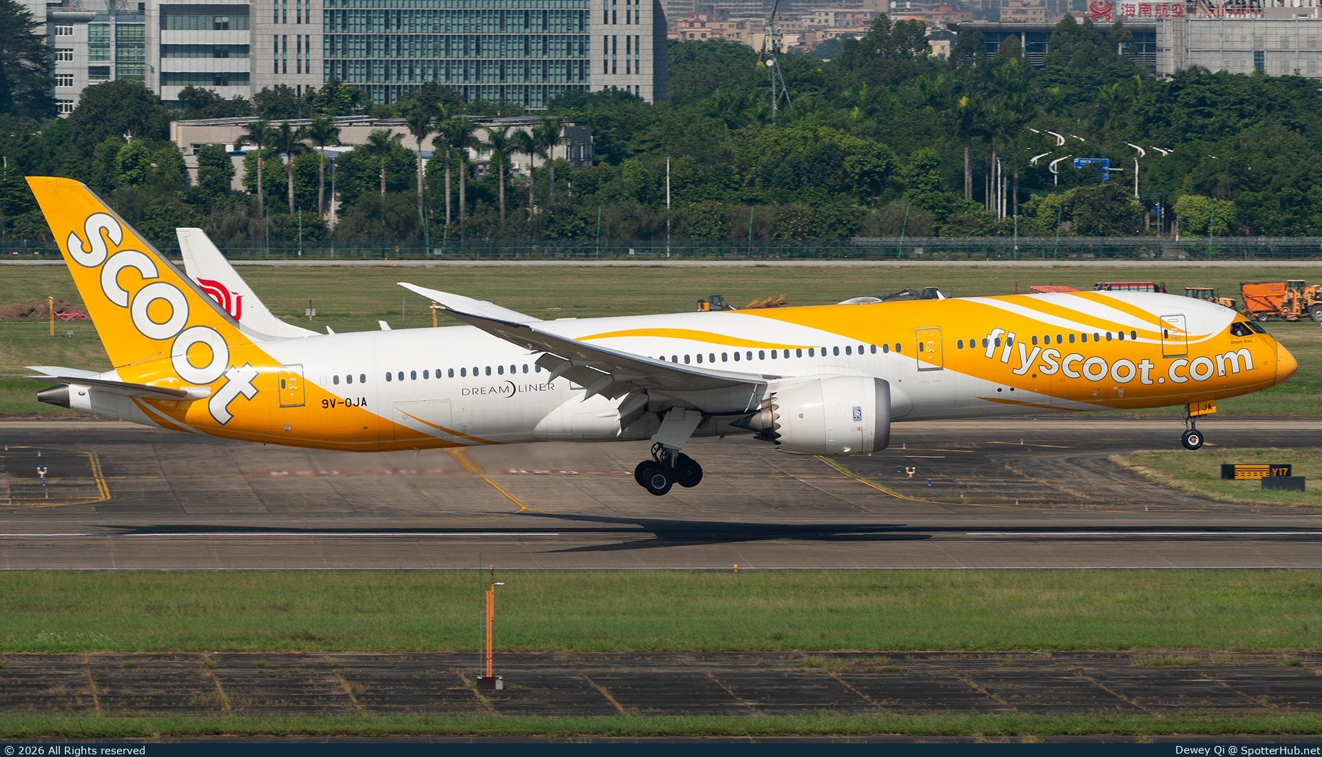 Photo of 9V-OJA - Boeing 787-9 Dreamliner operated by Scoot