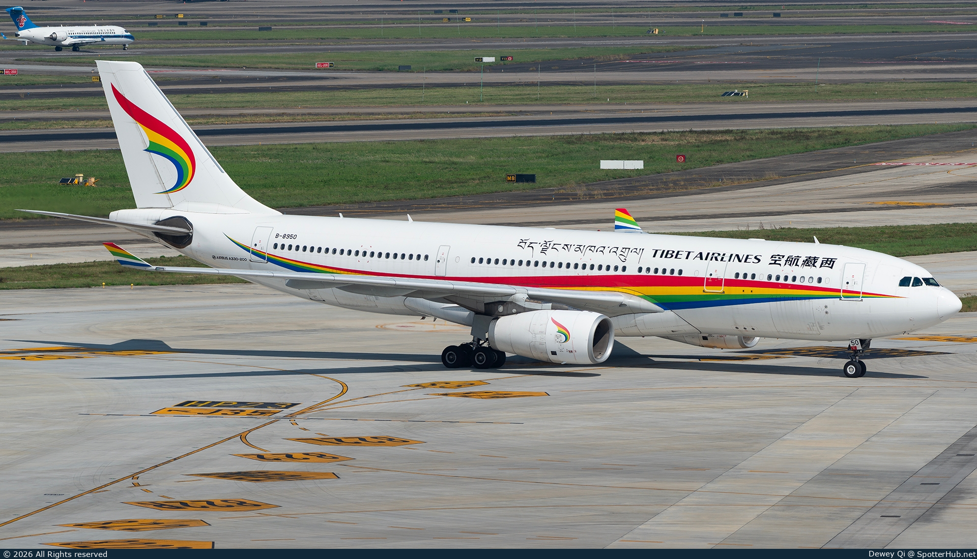 Photo of B-8950 - Airbus A330-243 operated by Tibet Airlines