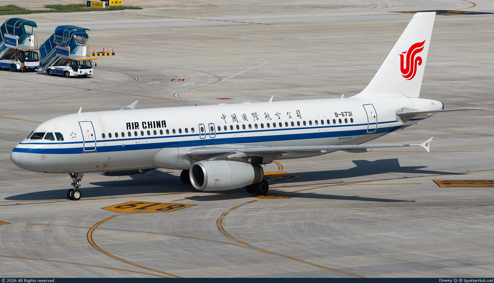 Photo of B-6731 - Airbus A320-232 operated by Air China