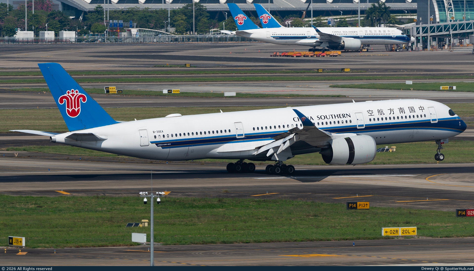 Photo of B-30EA - Airbus A350-941 operated by China Southern Airlines