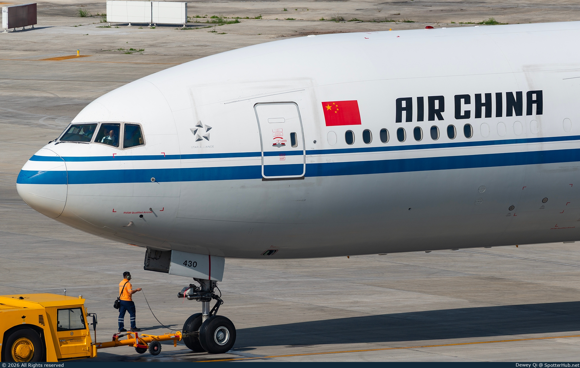 Photo of B-1430 - Boeing 777-39L(ER) operated by Air China