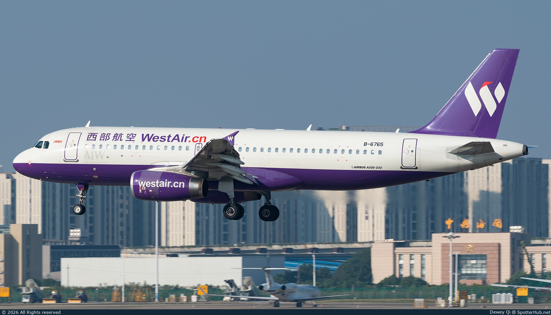 Photo of B-6765 - Airbus A320-232 operated by West Air