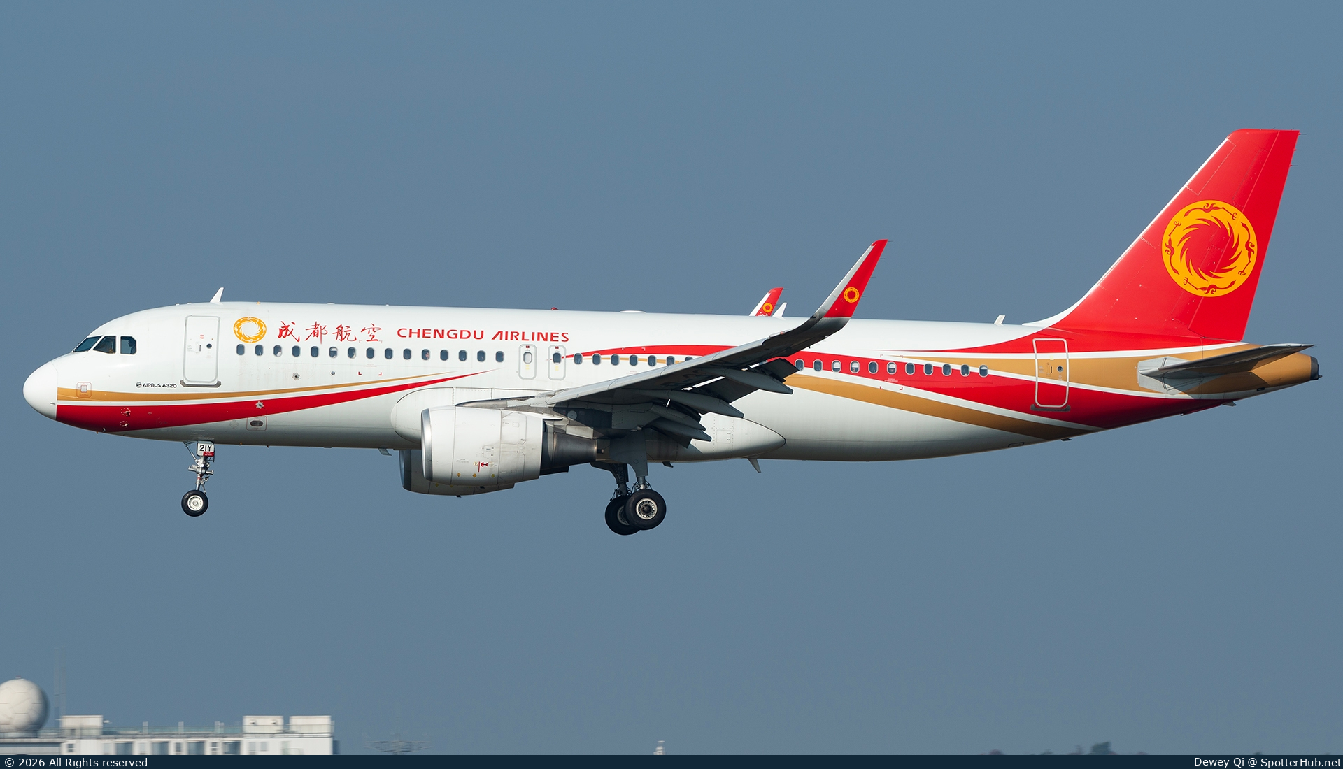 Photo of B-321Y - Airbus A320-214 operated by Chengdu Airlines