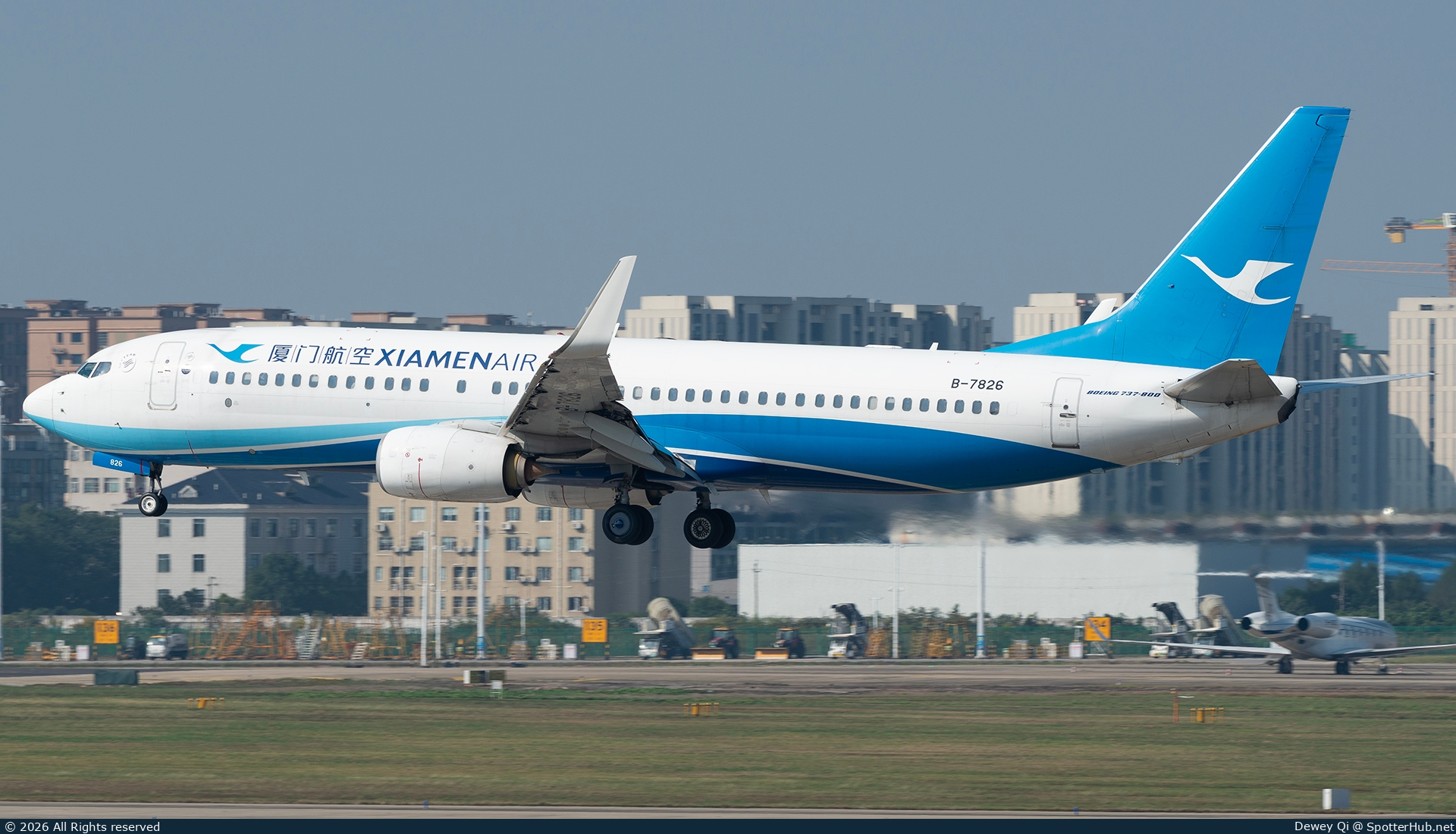 Photo of B-7826 - Boeing 737-85C operated by Xiamen Airlines