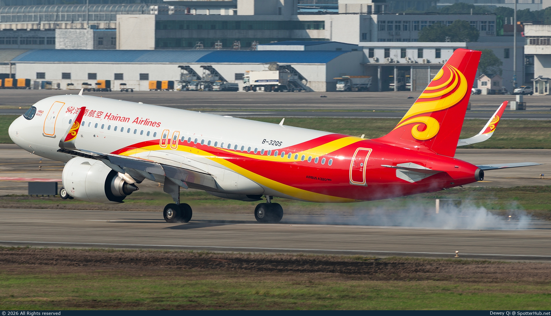 Photo of B-32QS - Airbus A320-251N operated by Hainan Airlines