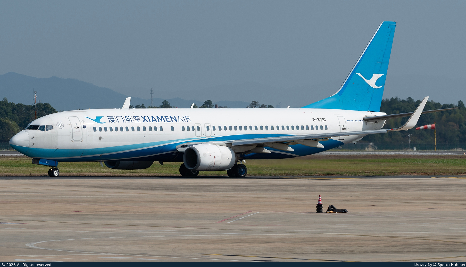 Photo of B-5791 - Boeing 737-85C operated by Xiamen Airlines