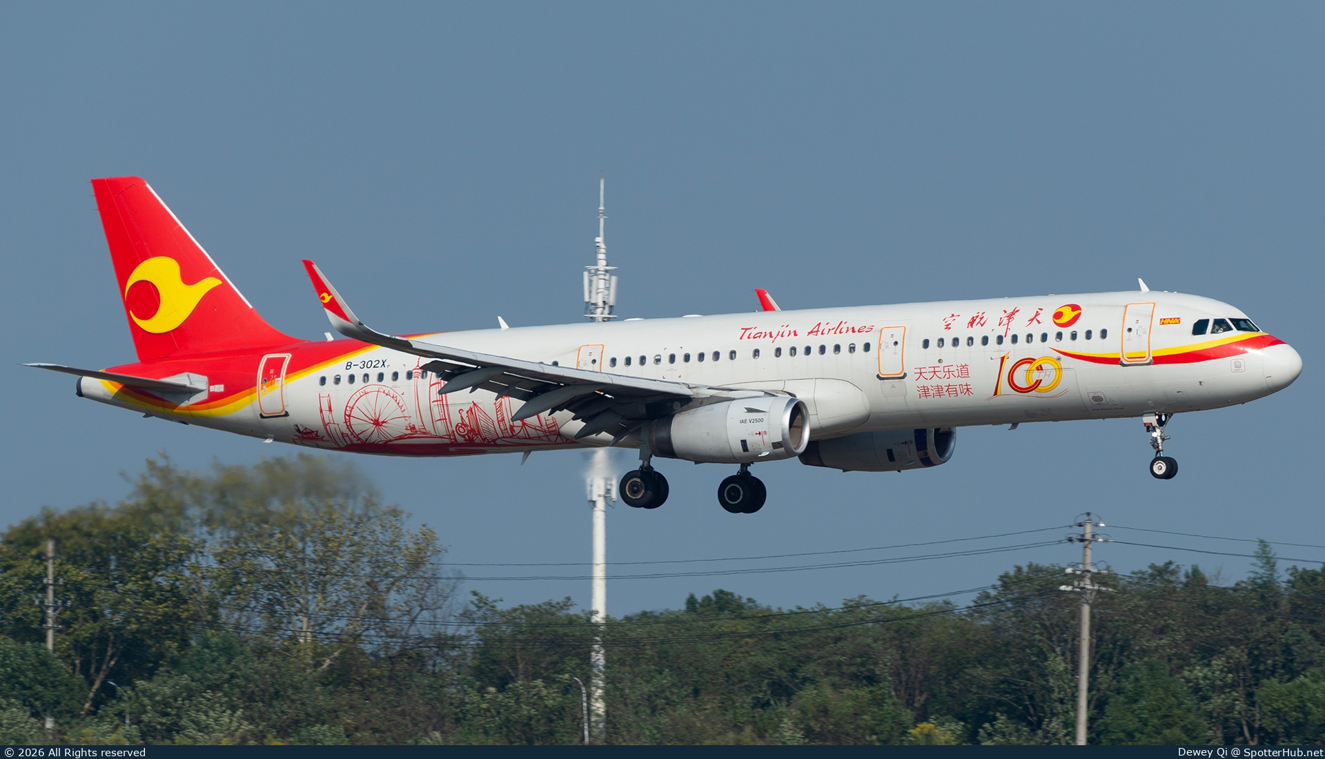 Photo of B-302X - Airbus A321-231 operated by Tianjin Airlines