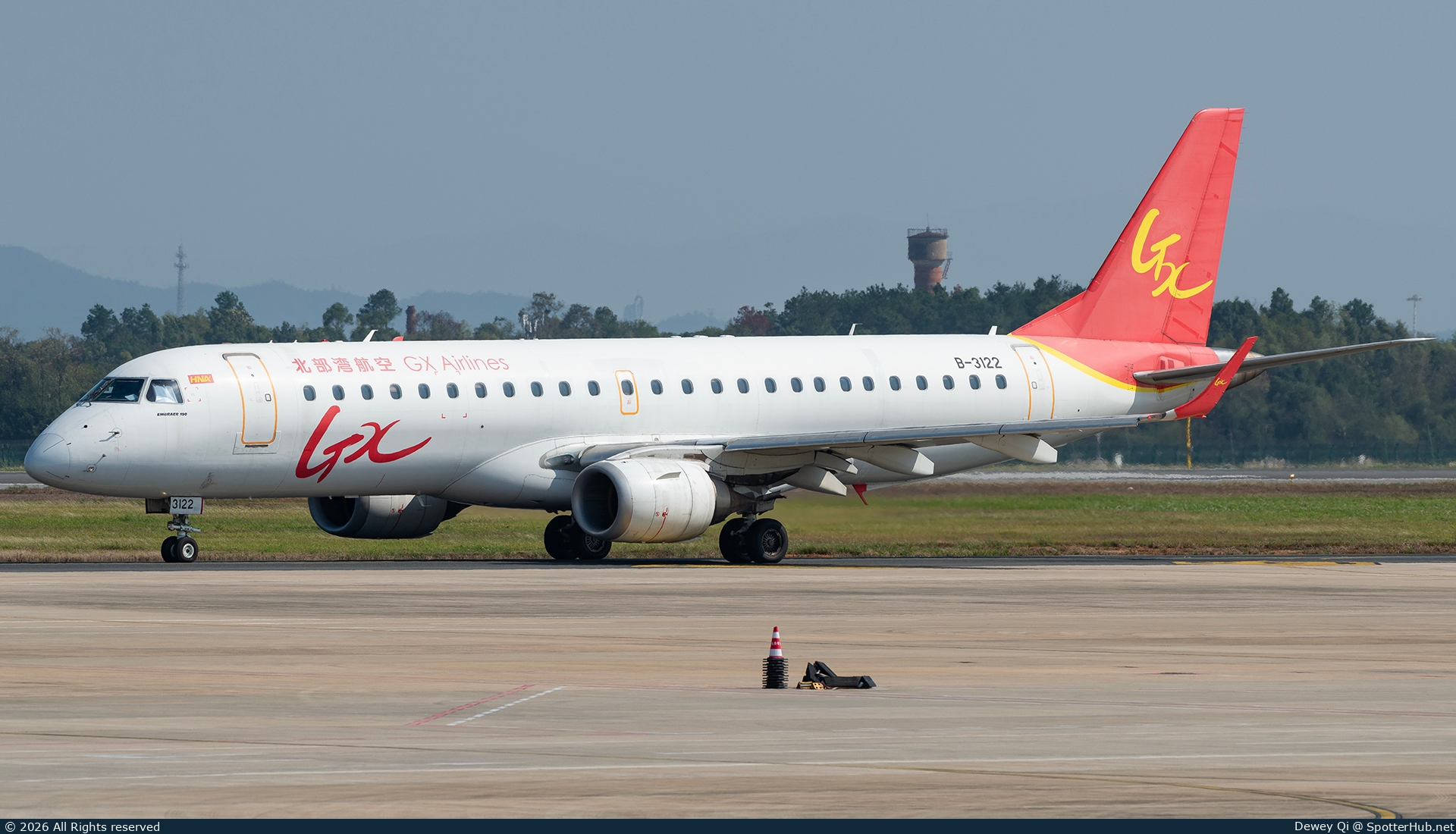 Photo of B-3122 - Embraer ERJ-190LR operated by GX Airlines