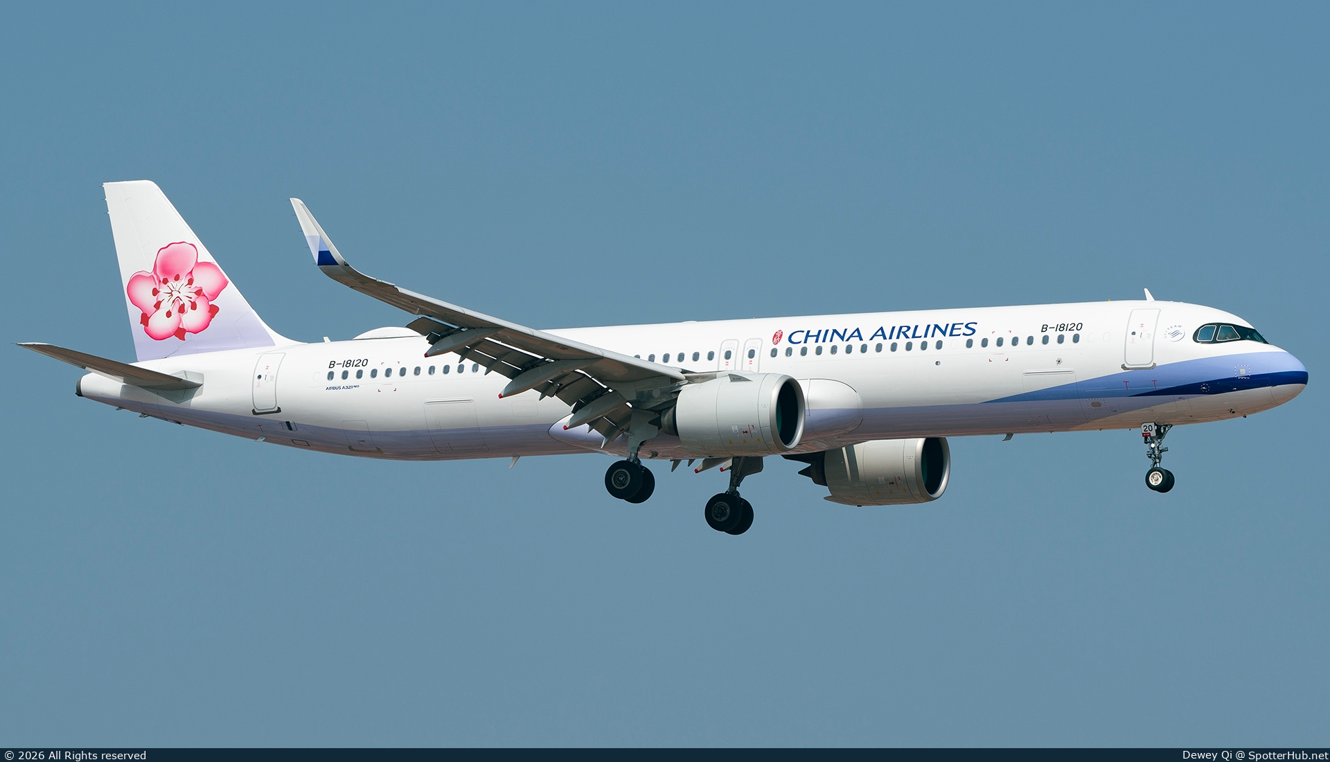 Photo of B-18120 - Airbus A321-271NX operated by China Airlines