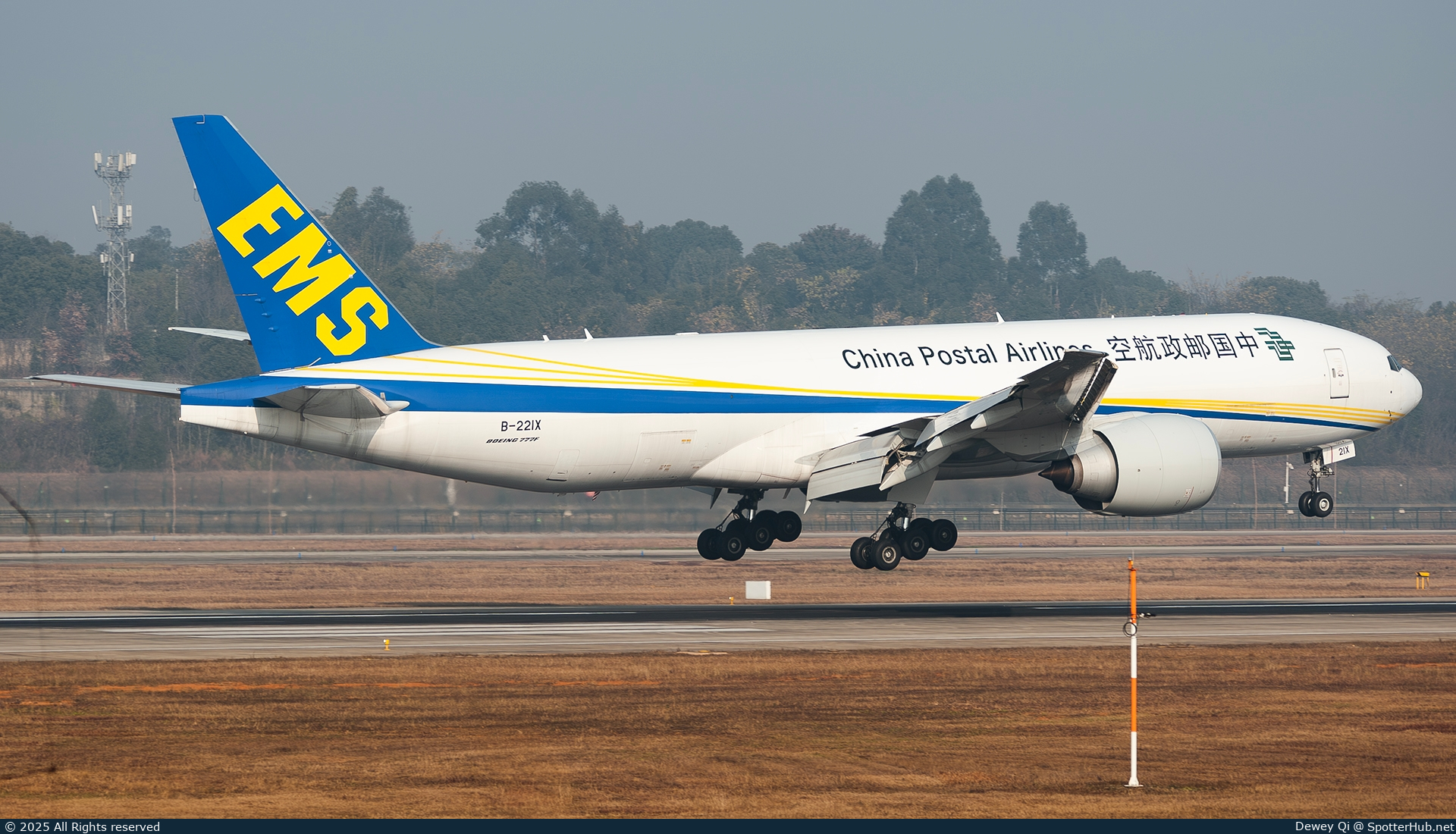 Photo of B-221X - Boeing 777-F operated by China Postal Airlines