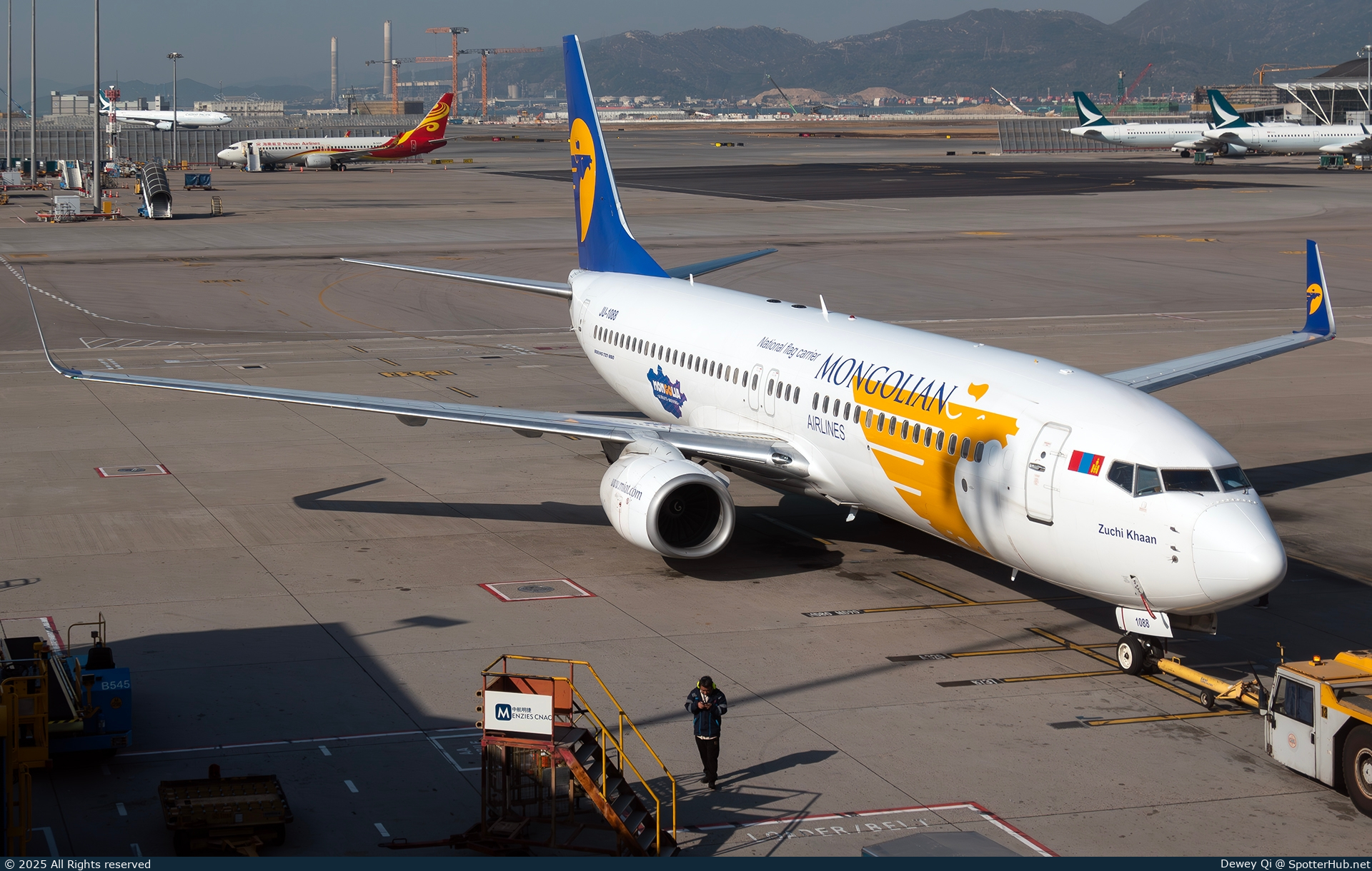 Photo of JU-1088 - Boeing 737-8AL operated by MIAT Mongolian Airlines