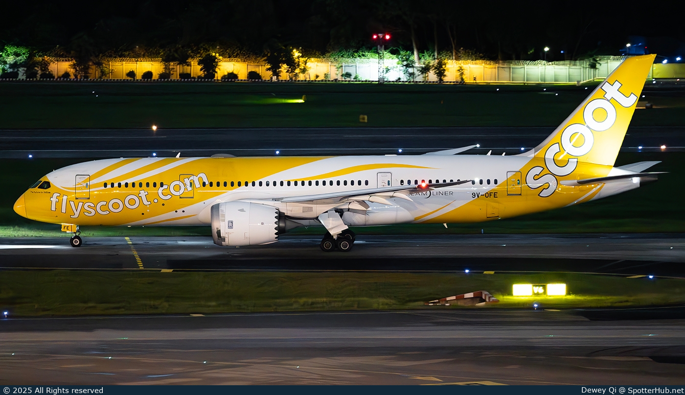Photo of 9V-OFE - Boeing 787-8 Dreamliner operated by Scoot