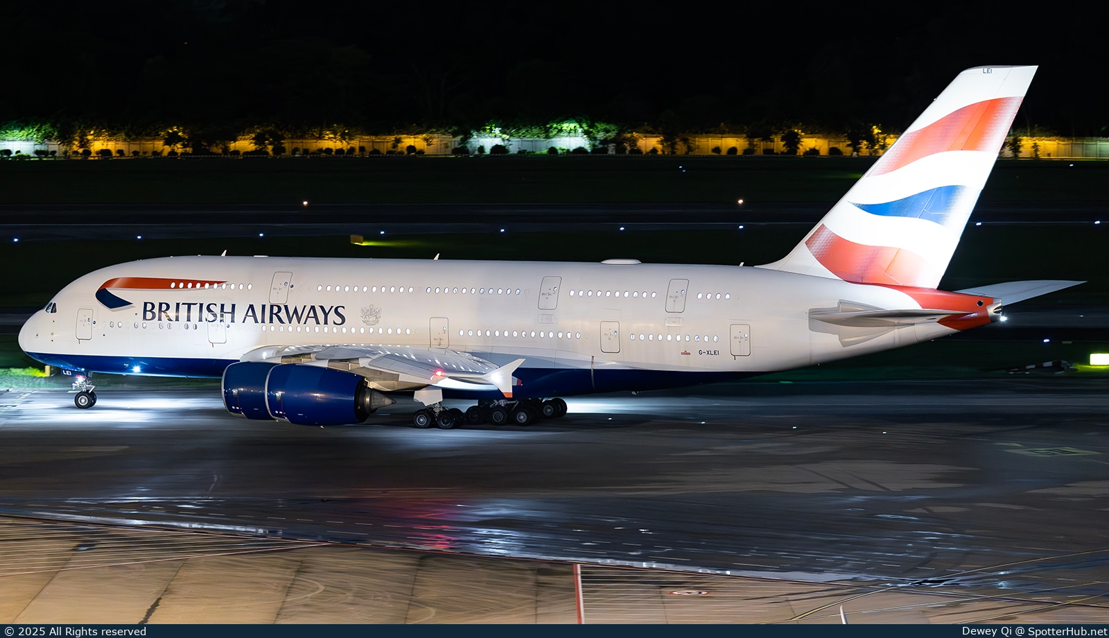 Photo of G-XLEI - Airbus A380-841 operated by British Airways