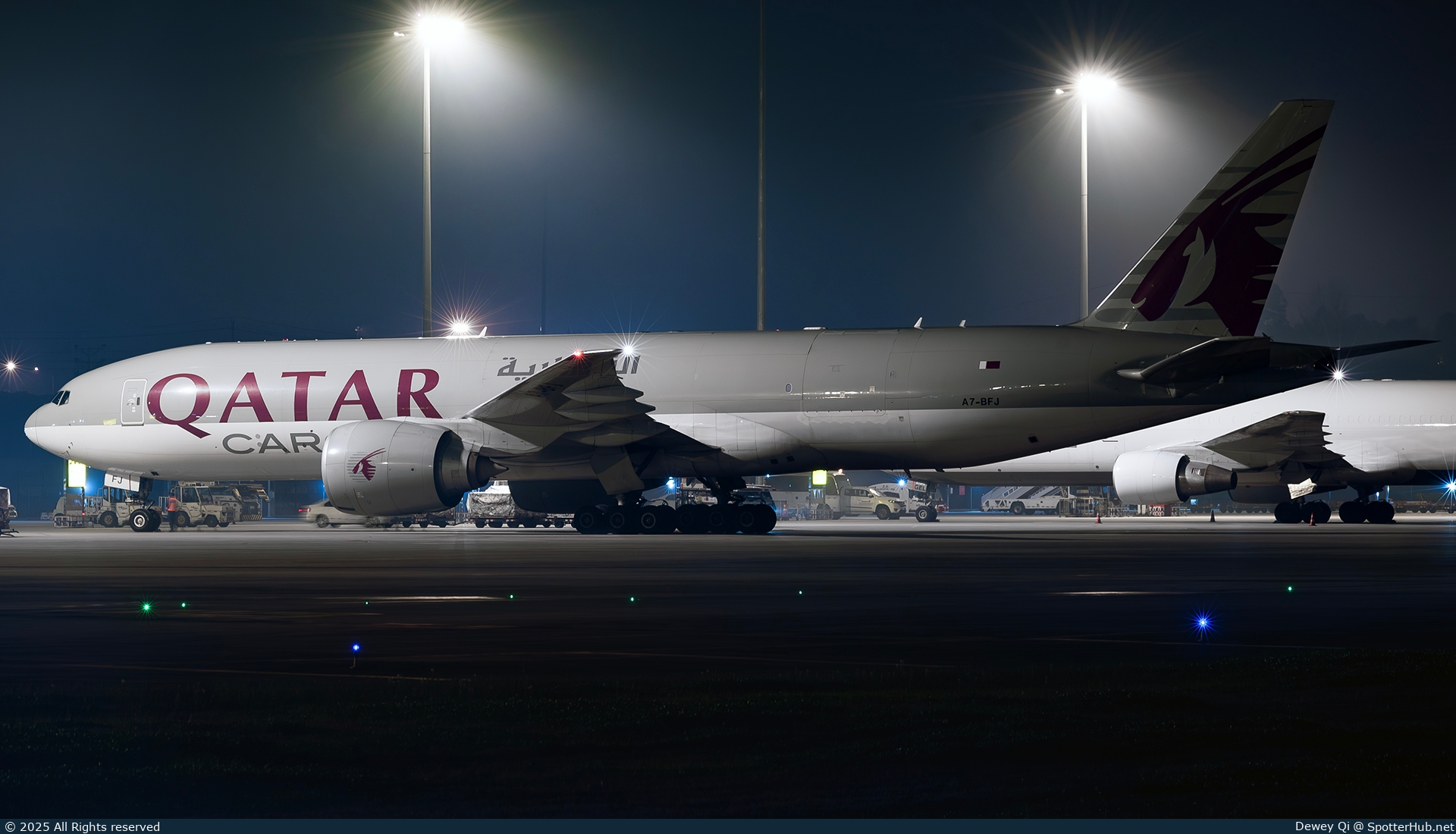 Photo of A7-BFJ - Boeing 777-FDZ operated by Qatar Airways Cargo