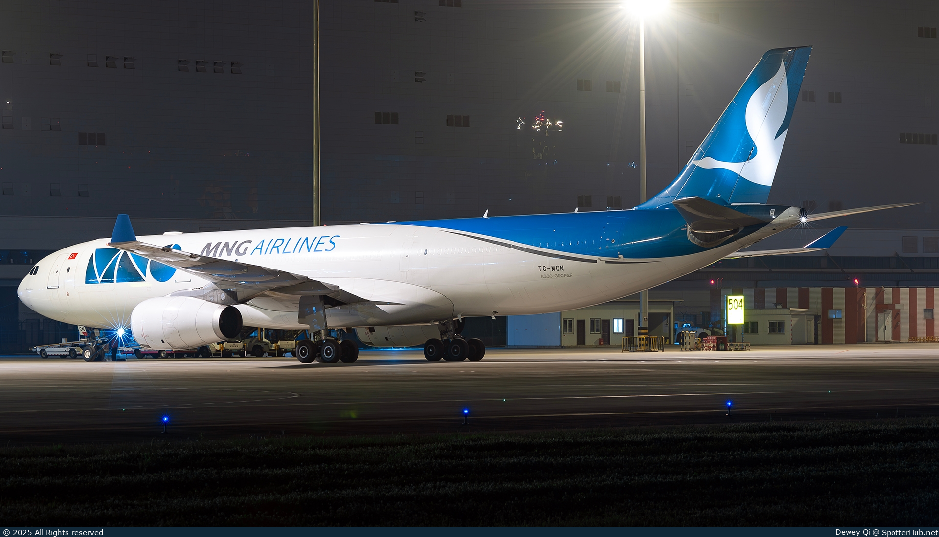 Photo of TC-MCN - Airbus A330-343(P2F) operated by MNG Airlines
