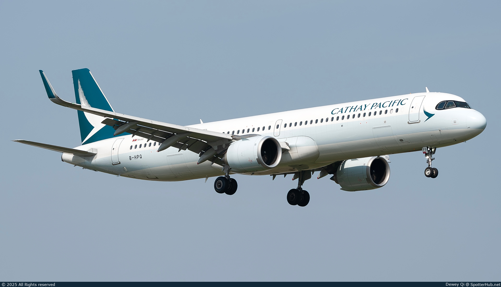 Photo of B-HPQ - Airbus A321-251NX operated by Cathay Pacific Airways