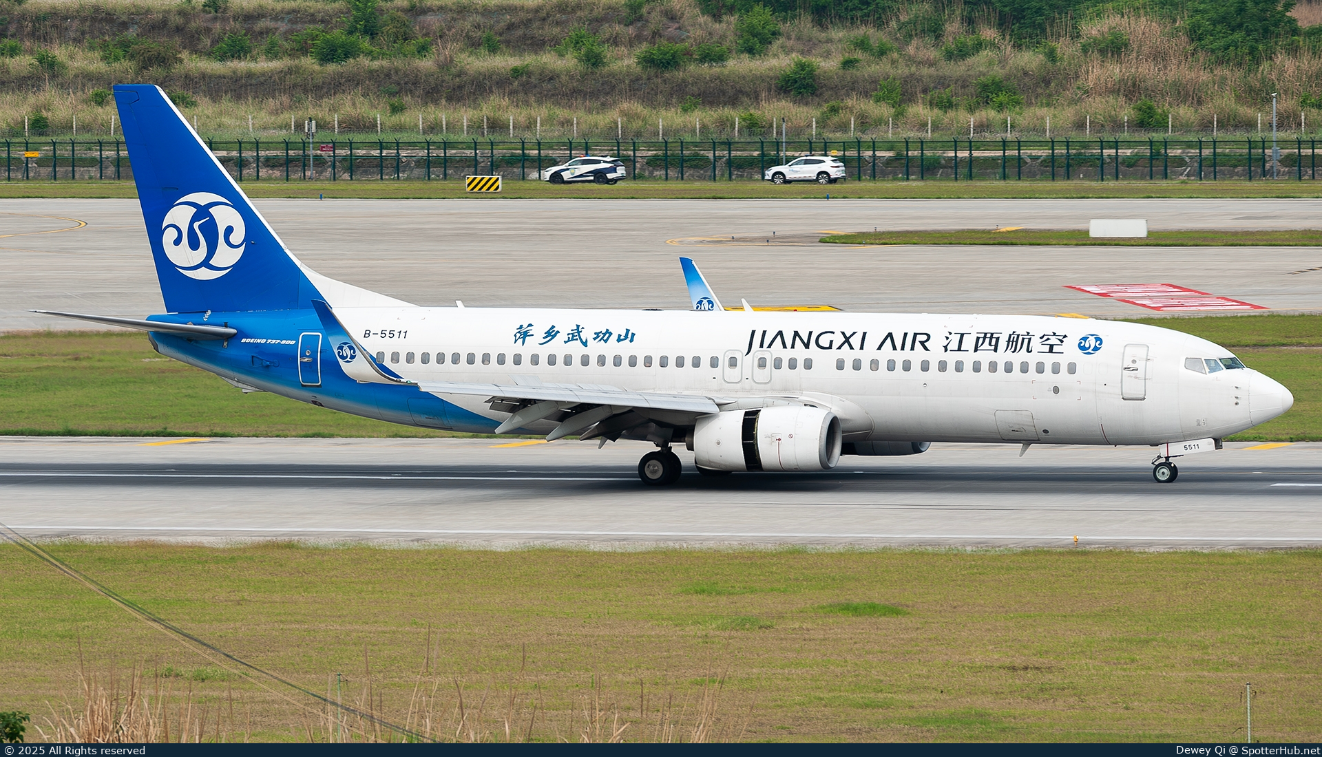 Photo of B-5511 - Boeing 737-85C operated by Jiangxi Air