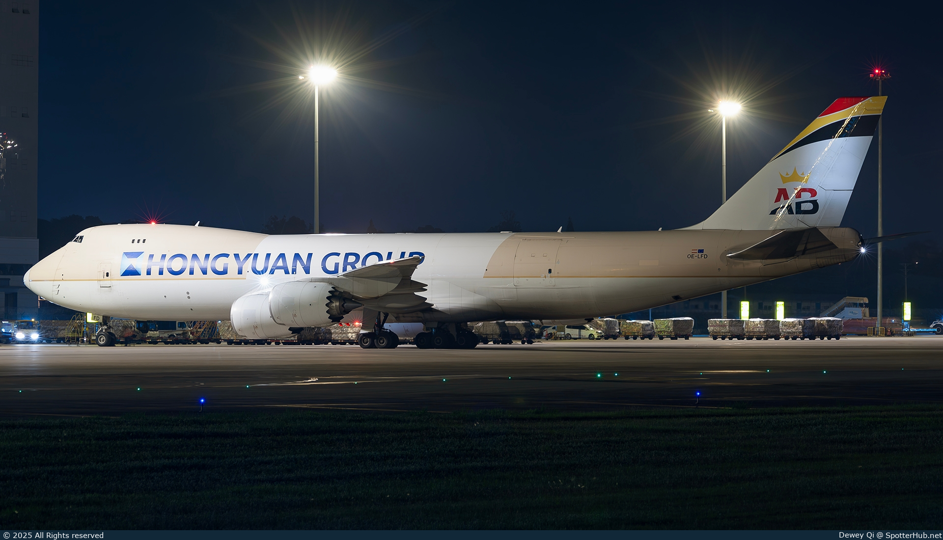 Photo of OE-LFD - Boeing 747-87UF operated by Hongyuan Group (opb Air Belgium)