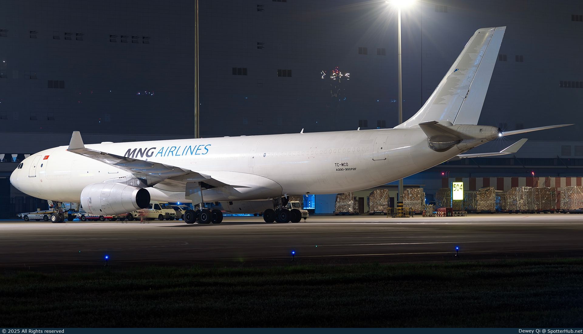 Photo of TC-MCO - Airbus A330-343(P2F) operated by MNG Airlines