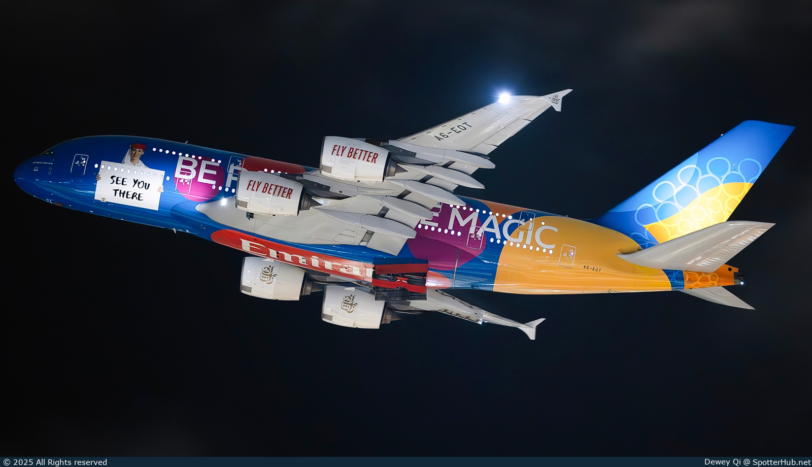 Photo of A6-EOT - Airbus A380-861 operated by Emirates