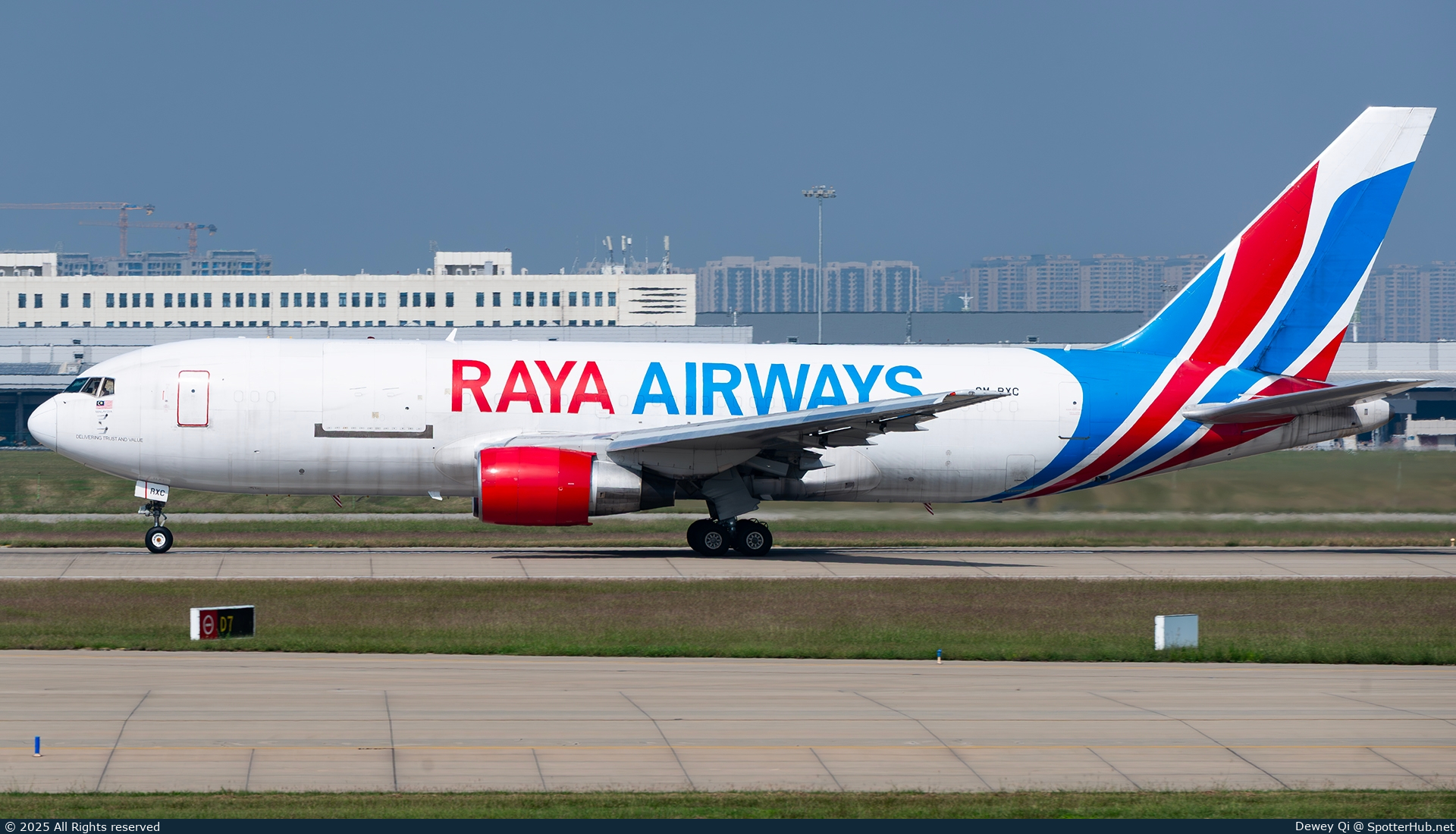 Photo of 9M-RXC - Boeing 767-232(BDSF) operated by Raya Airways