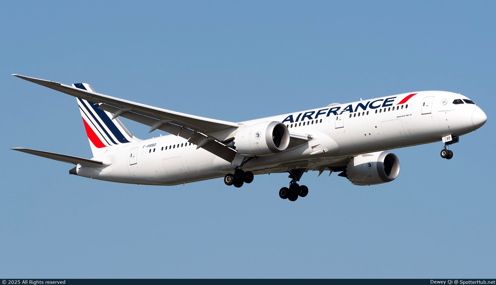 Photo of F-HRBD - Boeing 787-9 Dreamliner operated by Air France