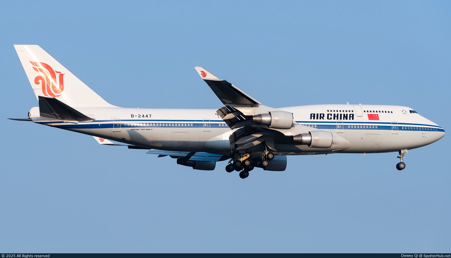 Photo of B-2447 - Boeing 747-4J6 operated by Air China