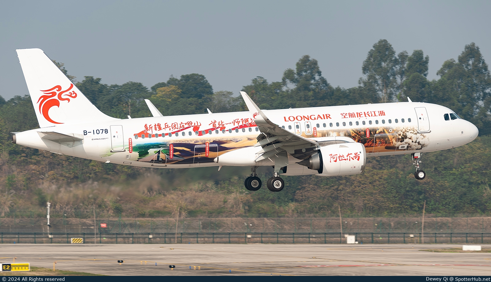 Photo of B-1078 - Airbus A320-251N operated by Loong Air
