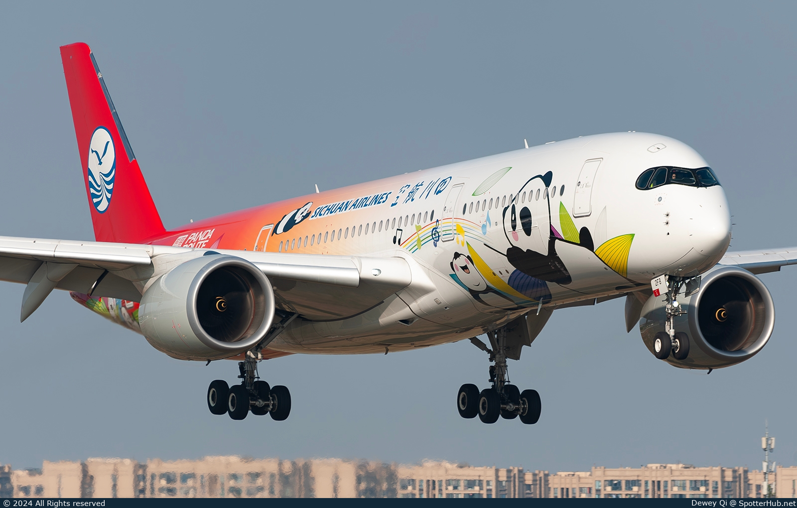 Photo of B-32F8 - Airbus A350-941 operated by Sichuan Airlines