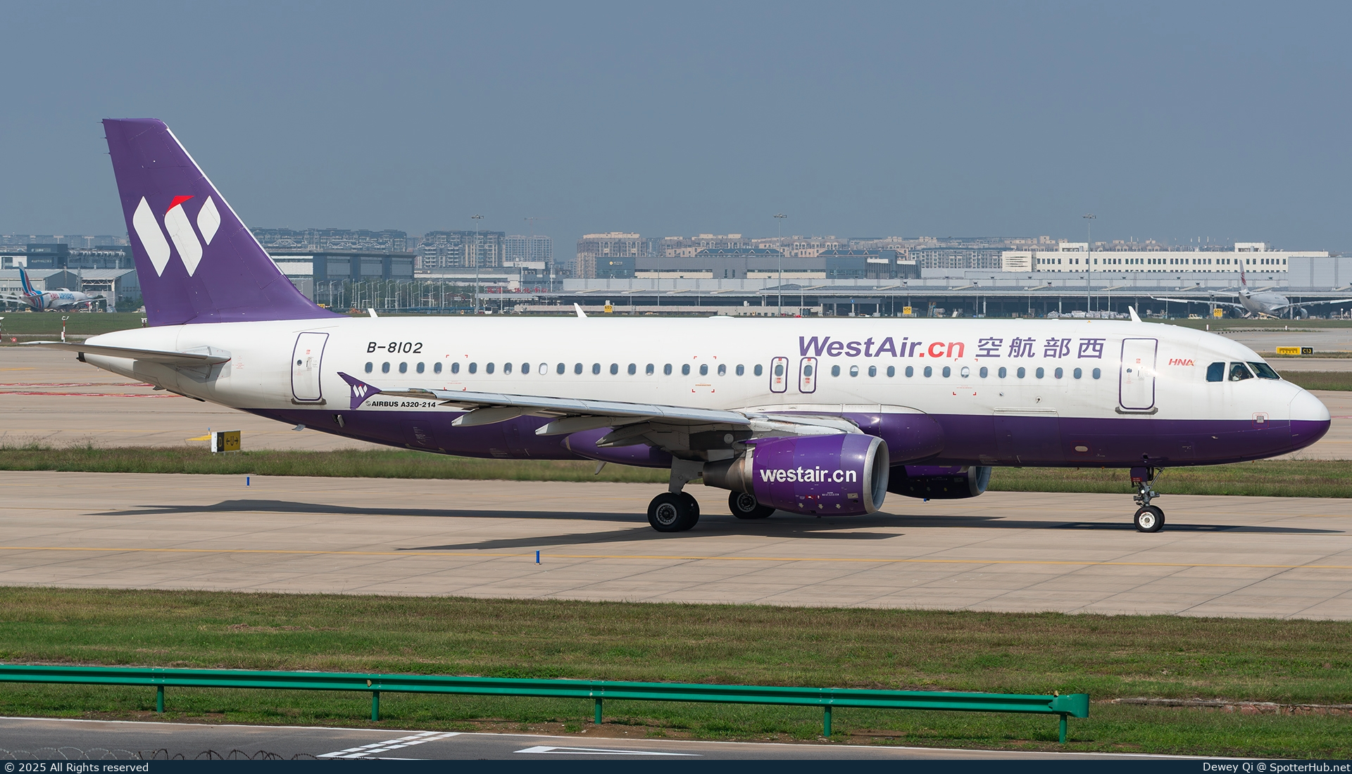Photo of B-8102 - Airbus A320-214 operated by West Air