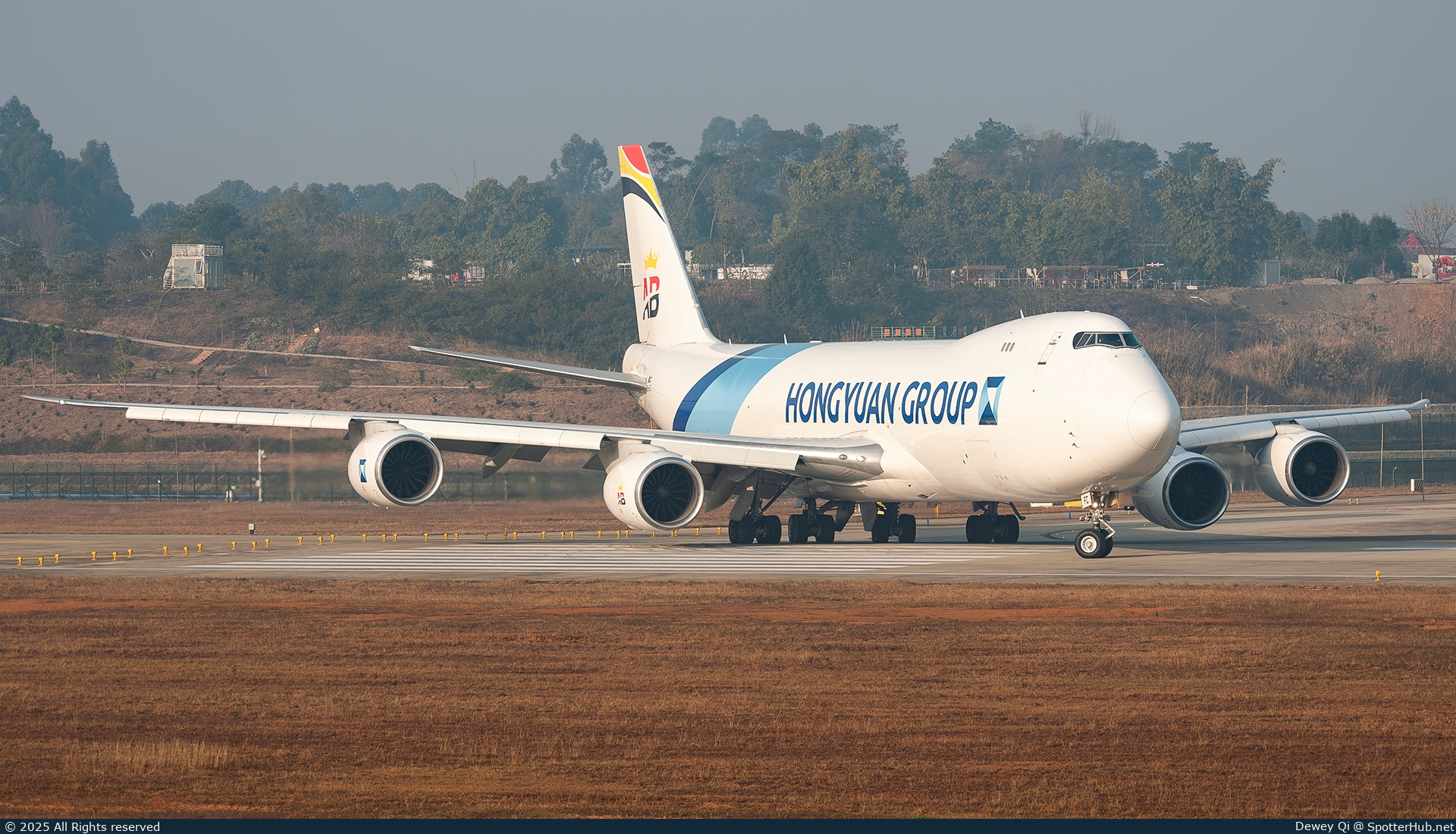 Photo of OE-LFC - Boeing 747-87UF operated by Hongyuan Group (opb Air Belgium)