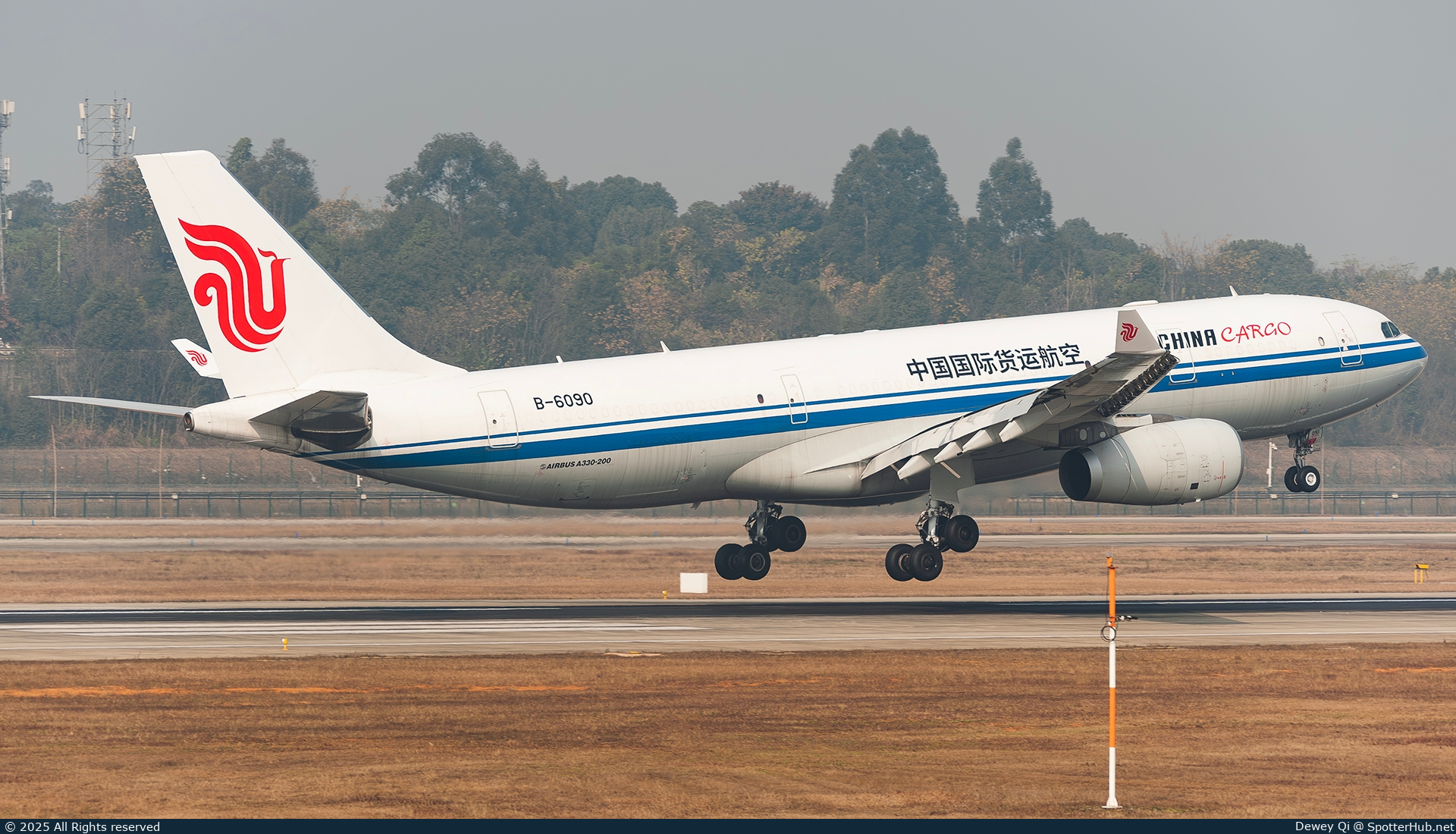 Photo of B-6090 - Airbus A330-243(P2F) operated by Air China Cargo